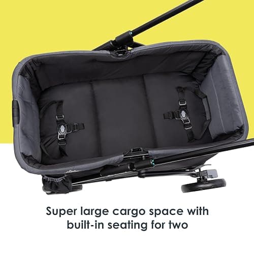 Baby Trend Expedition® LTE 2-in-1 Stroller Wagon, Madrid Black thumbnail 14