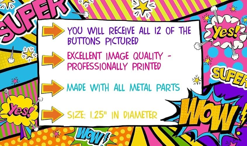 Nerd Geek Kitty Buttons Pins thumbnail 5