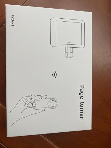 Sycelu RF Remote Control Page Turner for Kindle Paperwhite Accessories Ipad Reading Kobo Surface Comics/Novels iPhone Tablets Android Taking Photos Camera Video Recording Remote (K1-White) thumbnail 8