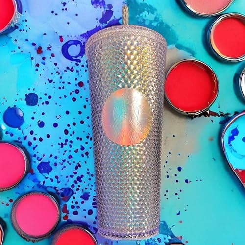 Starbucks 2023 Unicorn Studded Venti 24oz Tumbler with Straw thumbnail 4