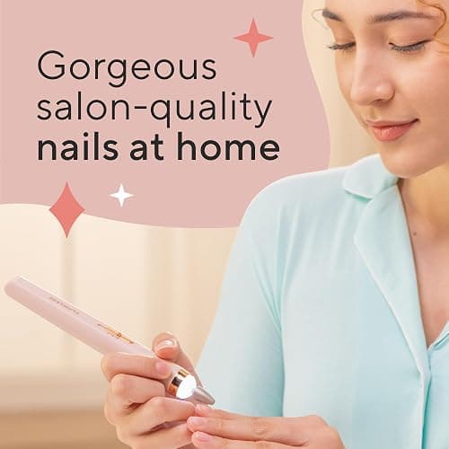 Finishing Touch Flawless Salon Nails Kit, Electronic Nail File and Full Manicure and Pedicure Tool thumbnail 3