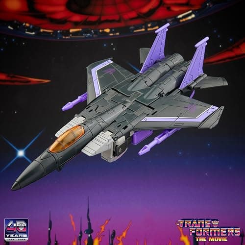 Transformers Studio Series The The Movie Skywarp Voyager Class 6.5-Inch Converting Action Figure, Robot Toys for Ages 8+ | Transformers Studio Series 7 Inch Action Figure Voyager Class (2026 Wave 2) - Skywarp thumbnail 8