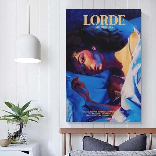 Melodrama by Lorde Posters & Prints on Canvas Wall Art Poster for Room Decor Unframe:16x24inch(40x60cm) thumbnail 4