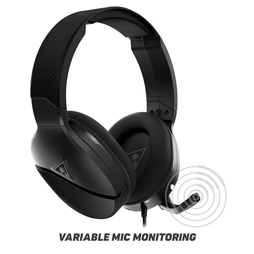Turtle Beach Recon 200 Gen 2 Powered Gaming Headset - Xbox Series X, Xbox Series S & Xbox One, PS5, PS4, Mobile & PC with 3.5mm - Bass Boost, Memory Foam, Black thumbnail 6
