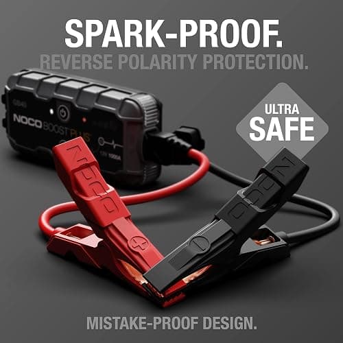 NOCO Boost GB40: 1000A UltraSafe Jump Starter – 12V Lithium Battery Booster Pack, Portable Jump Box, Power Bank & Jumper Cables - for 6.0L Gas and 3.0L Diesel Engines thumbnail 3