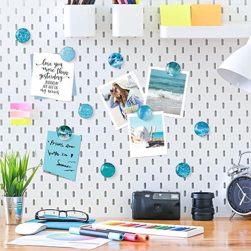 MORCART 16PCS Fridge Magnets, Ocean Magnets Decoration for Refrigerator Locker Whiteboard Decorative Magnetic Board Cabinets Classroom Office Cubicle School Cute thumbnail 5