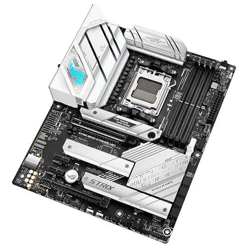 ASUS ROG Strix B650-A Gaming WiFi AMD Ryzen AM5 ATX motherboard, 12 + 2 power stages, DDR5, three M.2 slots, PCIe 4.0, 2.5G LAN, WiFi 6E, USB 3.2 Gen 2x2 Type-C port, and Aura Sync RGB - ATX - ROG STRIX B650-A GAMING WIFI thumbnail 11