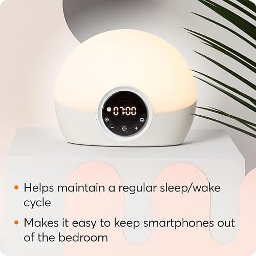 Lumie Bodyclock Spark 100 - Wake-up Light Alarm Clock with Sleep Sunset, white/off-white thumbnail 8