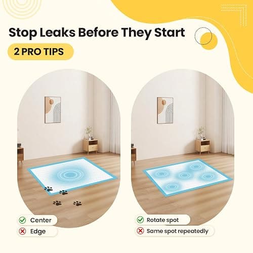 VJJ Puppy Pads 100 Count 30"x26", Great Value Potty Pads for Dogs XL, Large Pee Pads Piddle Pads for Pet Training, Leak-Proof Dog Pee Pads for Doggy Daily Use thumbnail 6