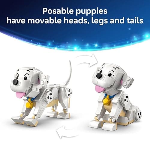 LEGO Disney Lucky & Penny 101 Dalmatians Puppies Building Toys - Pretend Play Set for Girls & Boys, Ages 6+ - Learning and Educational Toy - Gift for Christmas - 43271 thumbnail 5