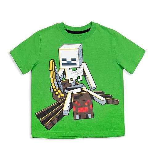 Minecraft Boys' 3-Pack T-Shirts Little Kid to Big Kid thumbnail 9