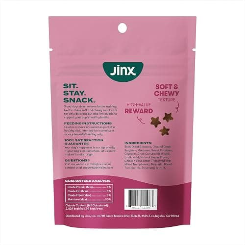 Jinx Beef Dog Training Treats - Healthy All-Natural Mini Bite-Sized Dog Treats for Training with Grass-Fed Beef - Pet Products for All Dogs (Puppies, Adults & Seniors) - 4oz thumbnail 9