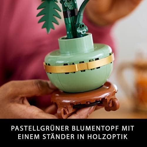 LEGO Botanicals Chrysantheme- Kreatives Bauset für Erwachsene - Pflegeleichte Spielzeug-Pflanze zum Verschenken - Blumendeko aus der Botanik Kollektion - Entspannende Aktivität 10368 thumbnail 6