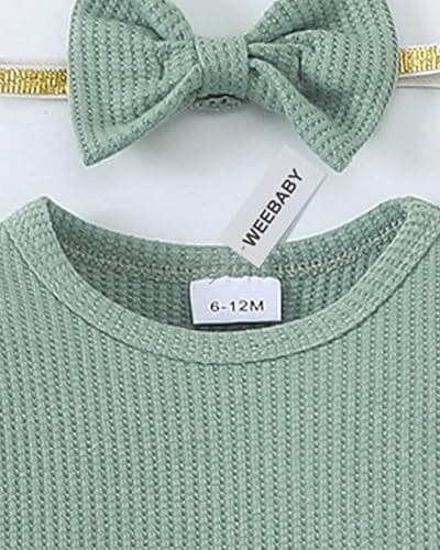 Weebaby Toddler Girl Clothes Infant Girl Sweatsuit Baby Pant Set Outfits Fall Winter Clothing Little Clothes for Girl thumbnail 5