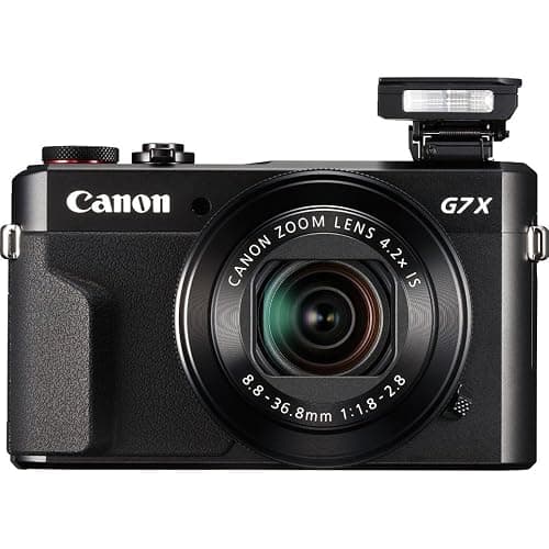 Canon PowerShot G7 X Mark II Digital Camera w/Accessory Bundle Includes Camera, Bag, 32GB SDHC Memory Card, Card Wallet + MORE thumbnail 4