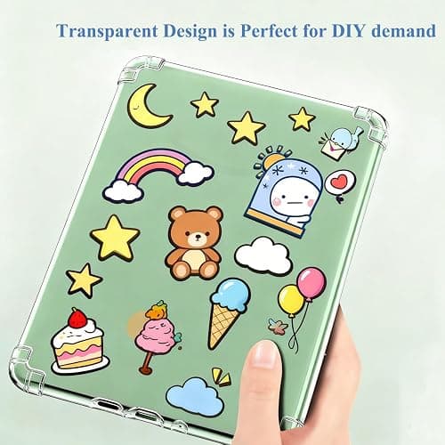 KXOYJAD Clear Case Compatible with Hanvon Clear 6, 6 Inch Kindle 2024 and iReader Neo 2 - Ultra Slim Soft TPU Transparent Cover, Lightweight and Durable Protection (Clear) thumbnail 3