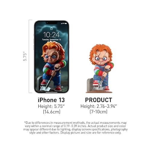POP MART Chucky Franchise Series Blind Box Figures, Collectible Toys Spooky Home Decorations, Holiday for Girls and Boys, Single Box thumbnail 3