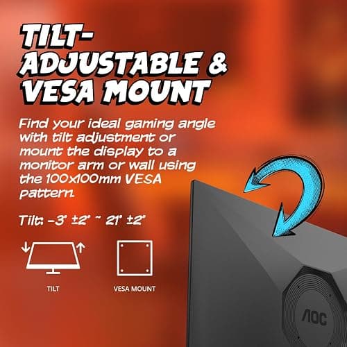 AOC 27G51Z 27 inch Gaming Monitor FHD 1920x1080, 240Hz 0.5ms MPRT, IPS Panel, HDR, 3-Sided Frameless, HDMI 2.0 x1, Display Port x1, 3-Year Zero-Bright-Dot | 1920x1080 Computer Monitor, 0.5ms, LED, HDR Ready, Audio Earphone out, VESA Mount, Console Ready, 3-Year Zero-Bright-Dot thumbnail 5