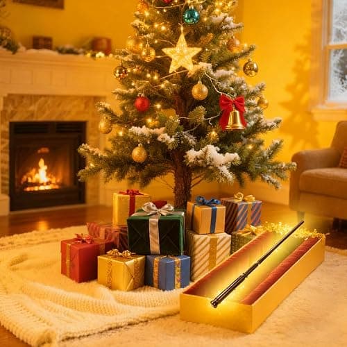 OISILOENG Magic Wand,Handcrafted Movie Inspired Wizard Wands for Role Play, Party,Cosplay Costume, Birthday Favors,Collectible thumbnail 5