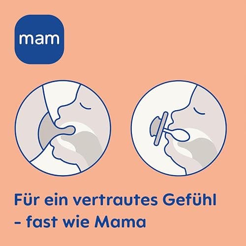 MAM Supreme Schnuller im 2er-Set, Baby Schnuller für eine gesunde Zahn- und Kieferentwicklung, beugt Hautreizungen vor, mit Schnullerbox, 0-6 Monate, Bär/Blätter - Bär/Blätter - 2er-Set thumbnail 7