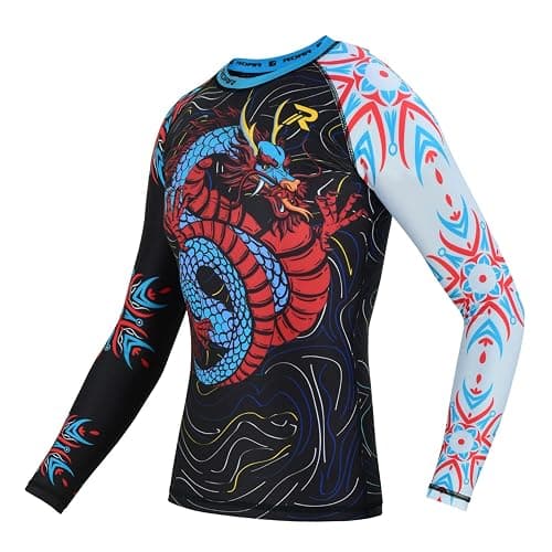 ROAR-INT MMA Rash Guard & BJJ Shorts Set Kids Fight Training Grappling Wear Jiu Jitsu Gi Trunks Outfit Set thumbnail 3