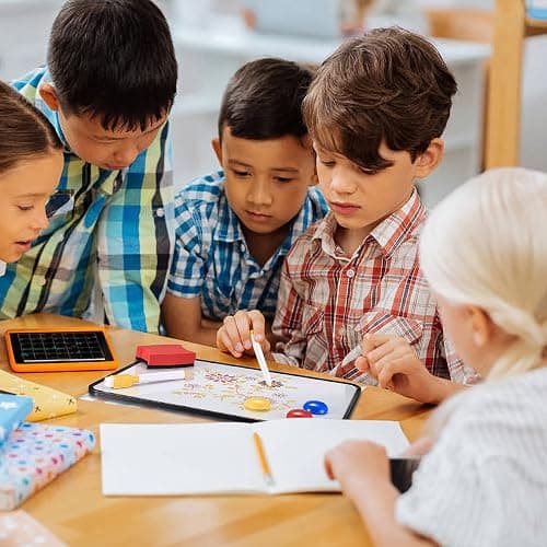 Dry Erase Whiteboards, A4 Size Small Double Sided White Boards, with Dry Erase Pens, Eraser, Magnets for School Home Office Classroom Students Drawing Writing - 30x21 cm thumbnail 2