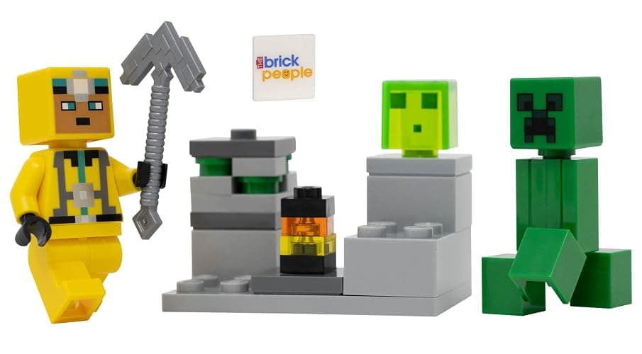 LEGO Minecraft: Cave Explorer, Creeper and Slime Combo Pack - 6+ - Image 1