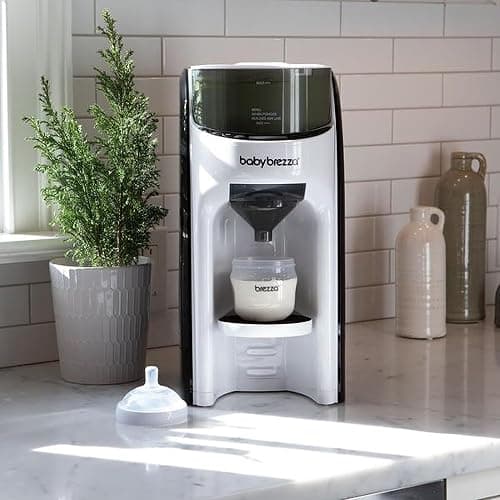Baby Brezza Formula Pro Advanced Formula Dispenser Machine - Automatically Mix A Warm Formula Bottle Instantly - Easily Make Bottle With Automatic Powder Blending, White thumbnail 2