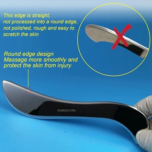 Stainless Steel Graston IASTM (Gua Sha) Tool  thumbnail 7