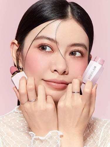 SHEGLAM Color Bloom Liquid Blush Makeup for Cheeks Matte Finish - Love Cake thumbnail 3