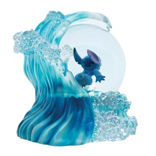 Disney Showcase Collection Stitch Surfing Waterball, Height 15cm thumbnail 4