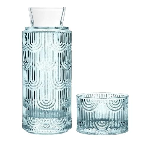 Nightstand glass water carafe - Image 1