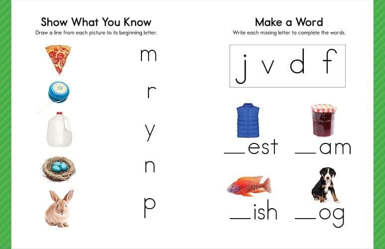 My First Learn-to-Read Preschool Workbook: Practice Pre-Reading Skills with Phonics, Sight Words, and Simple Stories! (My First Preschool Skills Workbooks) thumbnail 5