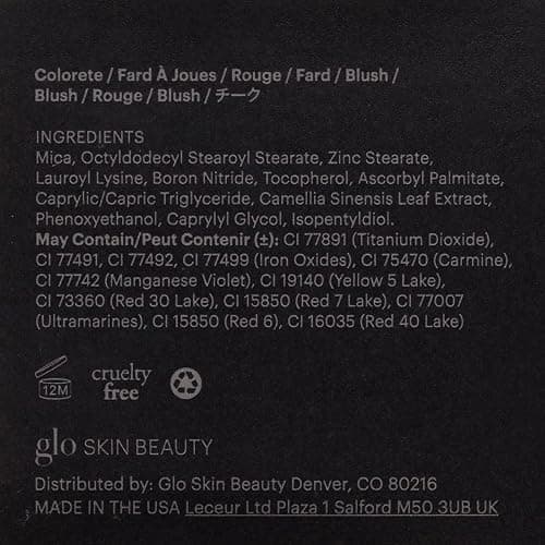 Glo Skin Beauty Blush (Passion) - Pressed Powder Blush for Cheeks, High Pigment Mineral Face Makeup Creates a Natural, Healthy Glow thumbnail 7