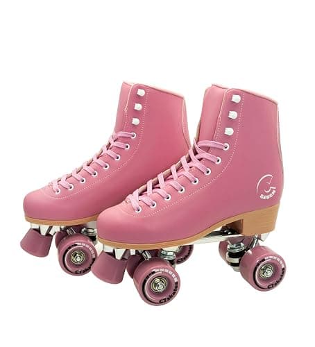 C SEVEN C7skates Cute Roller Skates for Girls and Adults - Lychee Punch - Women's 10 / Men's 9 - Image 1