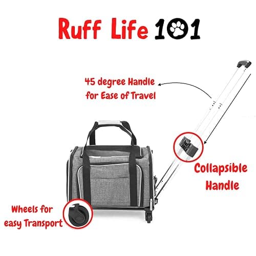 Rolling pet carrier  thumbnail 3