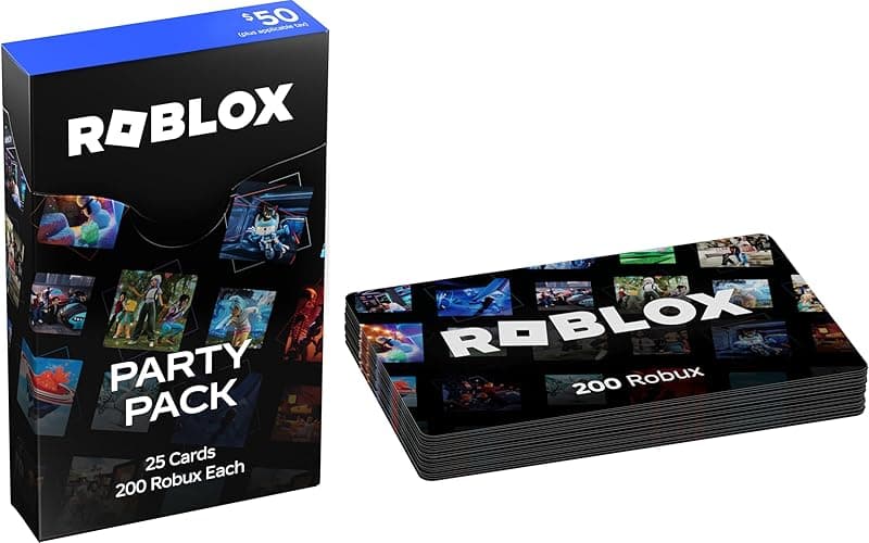 Roblox Party Pack | [200 Robux Each] Multipack of 25 x $2 - $50 - Image 1