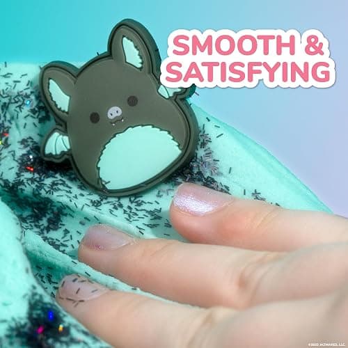 Original Squishmallows Aldous The Fruit Bat Premium Cloud Slime, Vanilla-Scented, 8 oz., Storage Container with Figurine Topper, Rubber Charm, Goodie Bags Stuffers, Kids Party Favors, Sensory Toy thumbnail 7