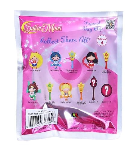 Sailor Moon Series 4-3D Foam Bag Clip in Blind Bag (Single) thumbnail 2