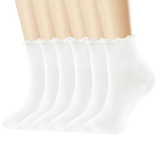 Ruffled Crew Socks  - Image 1
