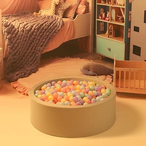 GOGOSO Ball Pits Balls for Toddlers Pack of 50 100 200 Plastics Shape Ball Non-Phthalate Non-BPA Non-Toxic 2.2-Inch Crush Proof Play Balls thumbnail 8