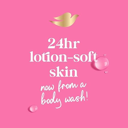 Dove Body Wash with Pump Renew Peony & Rose Oil For 24hr Lotion-Soft Skin Moisturizing Skin Cleanser with No Sulfates No Parabens 30.6 Oz thumbnail 5
