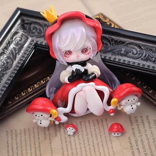 CALEMBOU Anime Blind Box Figure, Cute Ninita Magic Mirror Land Series Anime Mystery Box Figure, Collectable Kawaii PVC Toys for Birthday Gifts thumbnail 4