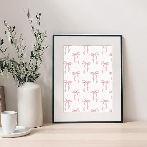Whaline 24 Sheets 6 x 6 Inch Pink Bow Floral Pattern Paper Chinoiserie Scrapbook Specialty Paper Double Sided for DIY Crafts Card Making Photo Album Decor thumbnail 2
