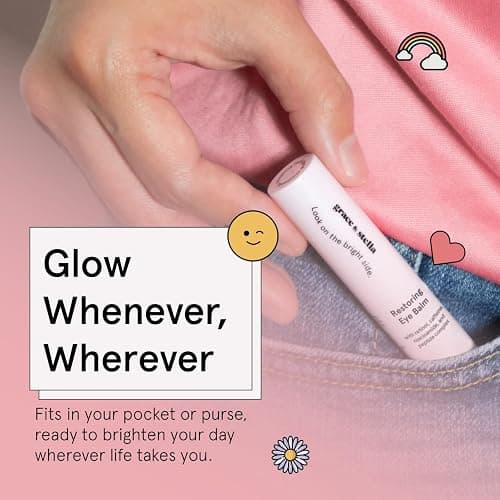 grace & stella - Retinol & Caffeine Eye Cream Stick - Under Eye Cream for Dark Circles, Anti-Aging, Puffiness, Wrinkles, Undereye Bags - Brightener with Niacinamide - Vegan Skincare (0.13 oz/3.5 g) thumbnail 5