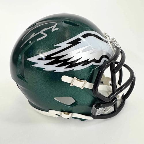 Autographed/Signed Darius Slay Jr. Philadelphia Eagles Mini Football Helmet Beckett BAS COA - Image 1