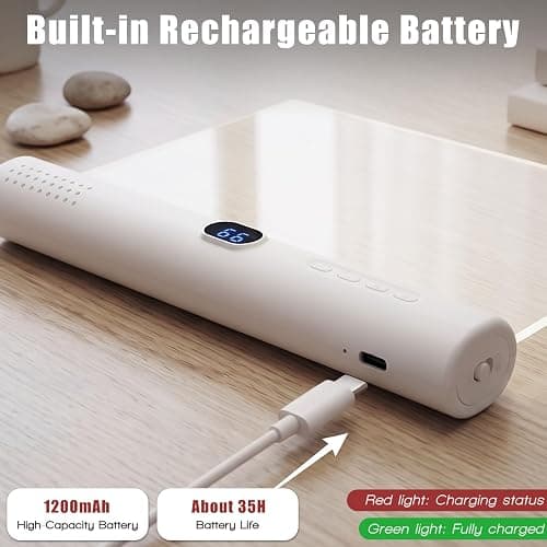 DEYOT LED Book Light and Night Light 2 in 1, 3 Color Temperatures & Stepless Dimming, USB Rechargeable Reading Light with Timer for Night Reading, Bookish Gifts for Book Lovers thumbnail 7