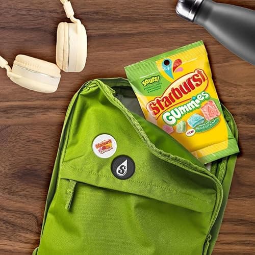 STARBURST Gummies Sours, Candy Gummy Snacks, Sour Candy, 5 oz Bag | STARBURST Gummies Sours gummy candy, sour candy for snacking, sharing, pantry, office, on the go, sweet treat, gummy snacks thumbnail 8