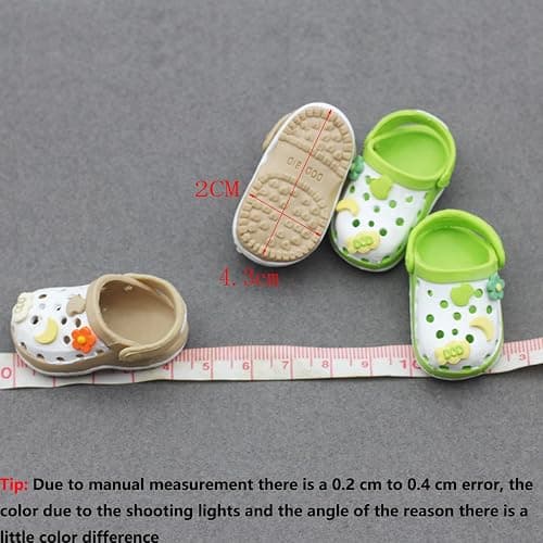 Mrwtesio Doll Shoes for 17 Cm Lububu, Premium Fashion Lububu Accessories, Doll Shoes for Match Lububu Clothes, No Doll (Khaki) thumbnail 2
