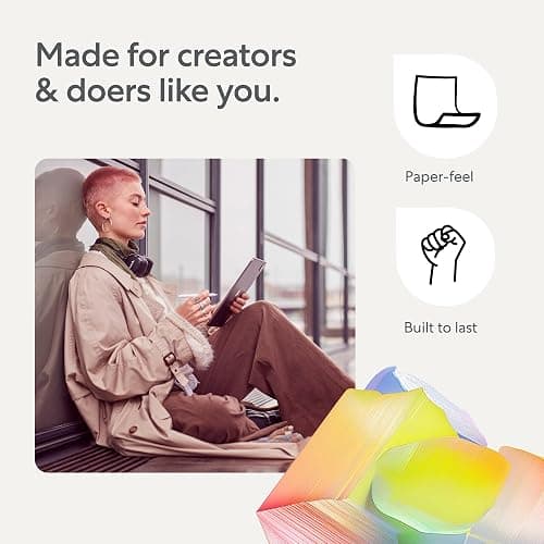 Paperlike 2.1 (2 Pieces) for iPad Pro 11" (2020/21/22) & iPad Air 10.9" (2020/22) - Transparent Screen Protector for Notetaking and Drawing like on Paper thumbnail 5